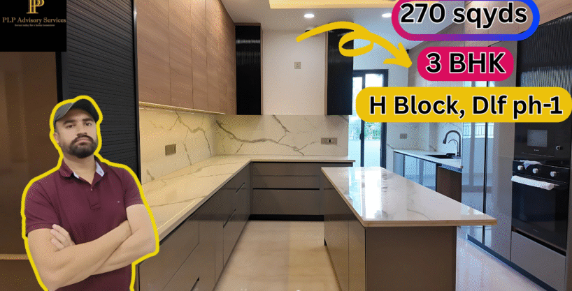 270 sqyds Luxury Builder Floor in H Block, Dlf ph-1 Gurgaon