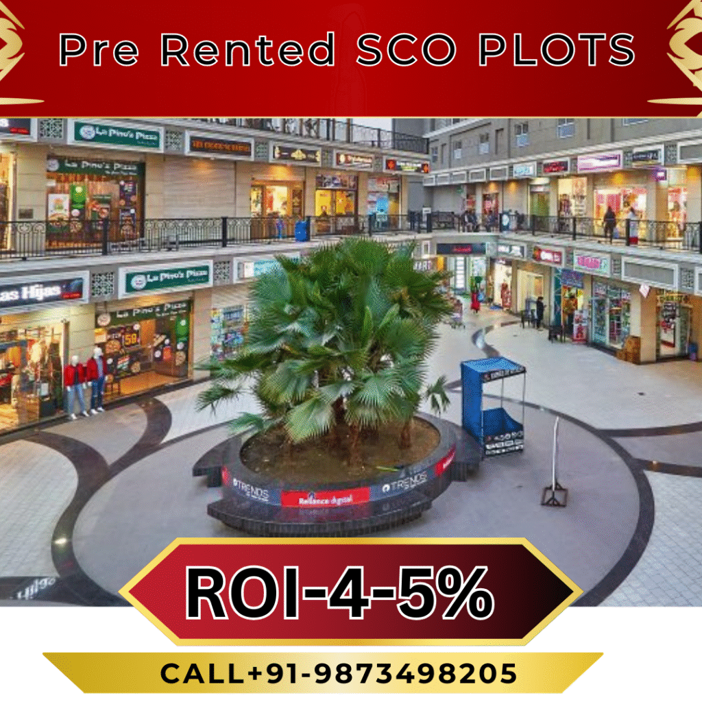 Pre-rented commercial office space in Cyber Park, Gurgaon