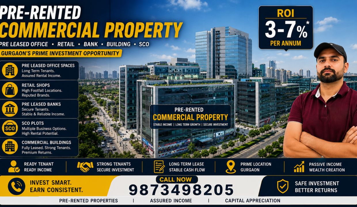 pre rented commercial property