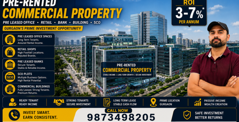 pre rented commercial property